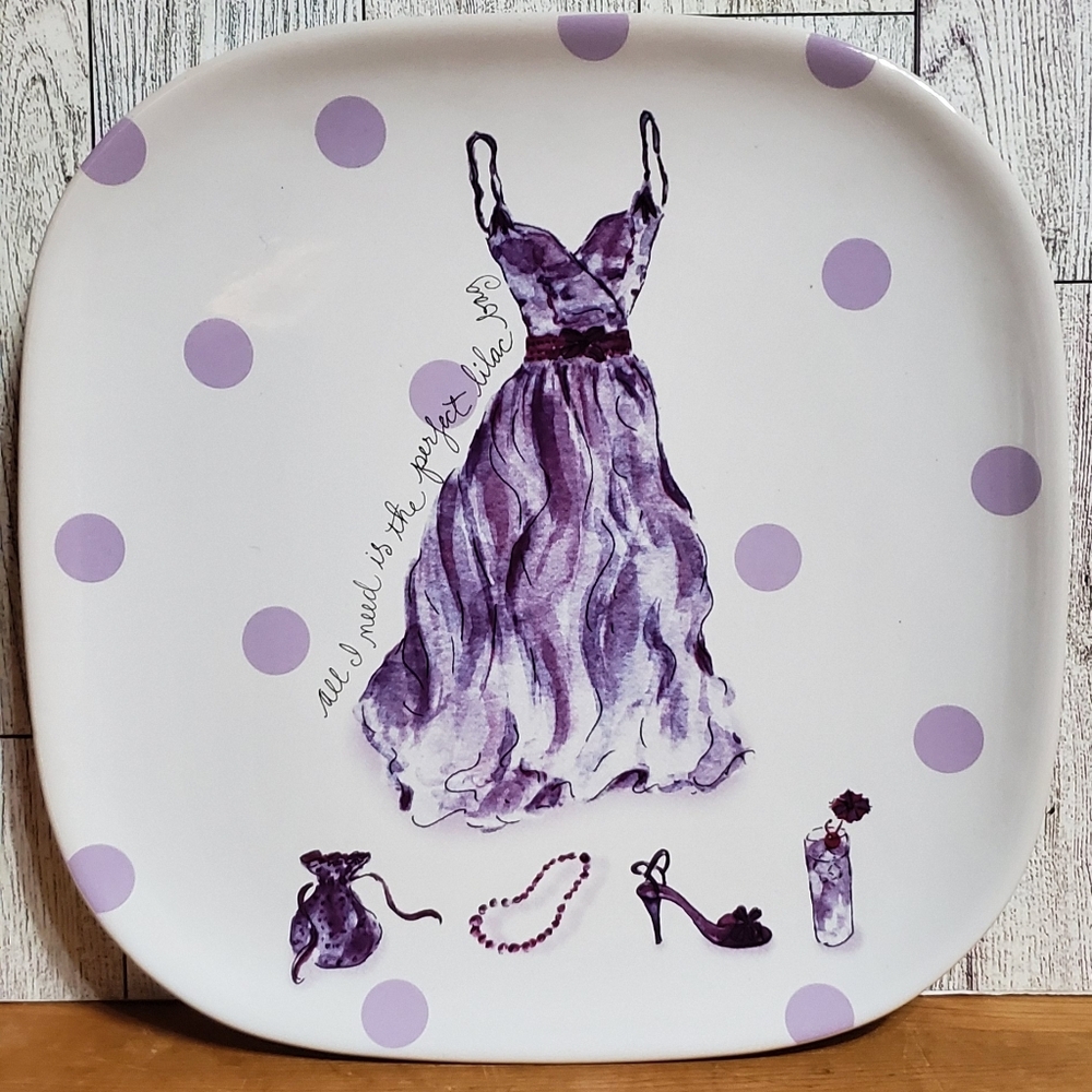 Fun Rosanna dessert plate